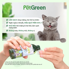 Khử Mùi Răng Miệng Thú Cưng PetGreen Oral Care 100ml