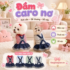 Đầm Caro nơ