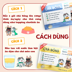 Chà bông Beta Amin Ecopets vị cá 10G