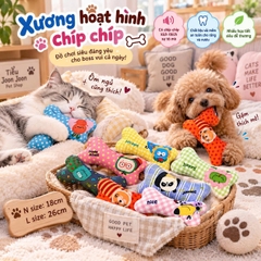 Đồ chơi bằng vải hình khúc xương