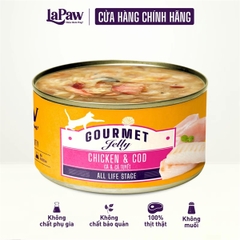 Pate cho mèo mọi lứa tuổi laPaw Gourmet dạng thạch 85g
