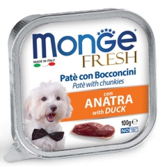 Pate chó cao cấp Ý Monge FRESH hộp 100g