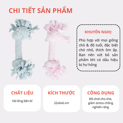 Đồ chơi dây thắt 2 đầu cho chó FOFOS