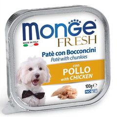 Pate chó cao cấp Ý Monge FRESH hộp 100g