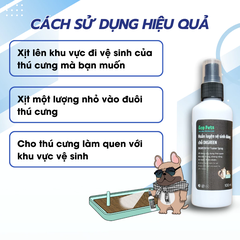 Dung dịch hướng dẫn thú cưng vệ sinh Ecopets DKGREEN 100ml