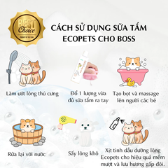 Sữa tắm cho chó Ecopets 250ml