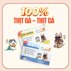 Chà bông Beta Amin Ecopets vị cá 10G