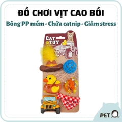 Đồ chơi cho mèo Vịt cao bồi - Set 6 cái FOFOS