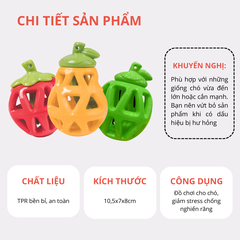 Đồ chơi cắn gặm đựng đồ ăn hình quả táo FOFOS