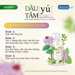 Dầu tắm Yú Light cho chó mèo 250ml