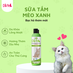 Sữa tắm mèo DIVA xanh lá 260ml