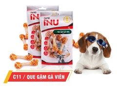 Que gặm gà viên Fonti Inu 60g