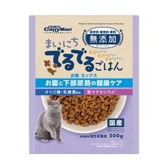 Thức ăn hạt CattyMan cho mèo mọi lứa tuổi vị gà cá ngừ chăm sóc tiết niệu và đường ruột 200g