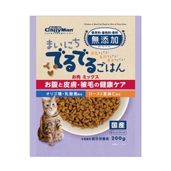 Thức ăn hạt CattyMan cho mèo mọi lứa tuổi vị gà bò chăm sóc lông và đường ruột 200g