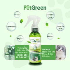 Xịt Khử Mùi Thú Cưng PetGreen Freshness 360 Pure Air 100ml