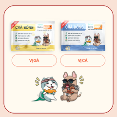 Chà bông Beta Amin Ecopets vị cá 10G