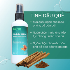Tinh dầu quế xua đuổi chó mèo Ecopets DKGREEN 100ml