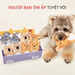 Đồ chơi thú bông cho chó hình con vật FOFOS