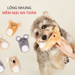 Đồ chơi thú bông cho chó hình con vật FOFOS