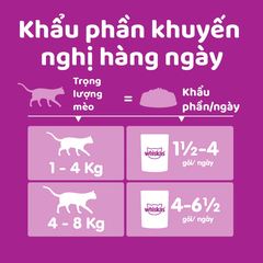 Pate mèo trưởng thành Whiskas Adult vị Cá Mòi 400g