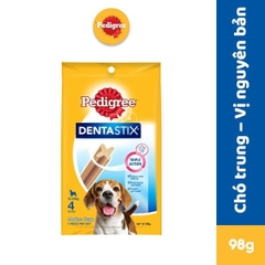 Bánh xương cho chó cỡ vừa Pedigree Dentastix 98g