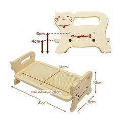 Bàn ăn gỗ cho mèo