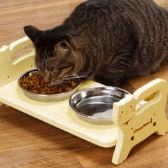 Bàn ăn gỗ cho mèo