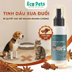 Tinh dầu quế xua đuổi chó mèo Ecopets DKGREEN 100ml