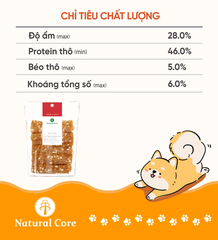 Gà Sấy Phô Mai Natural Core 180g