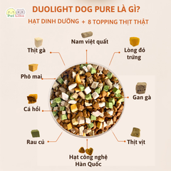 Thức ăn hạt cho chó Duolight Dog Pure 1kg