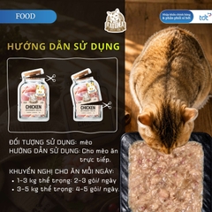 PATE GÓI CATIDEA 35G_THỊT GÀ + NAM VIỆT QUẤT + DẦU NHUYỄN THỂ