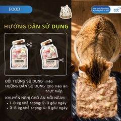 PATE GÓI CATIDEA 35G_THỊT BỒ CÂU + CỦ TỪ + DẦU NHUYỄN THỂ