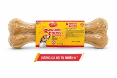 Xương ép da bò tự nhiên 6" Fonti Inu