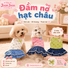 Đầm nơ hạt châu