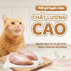 Ức gà hấp nước cốt gà