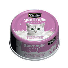 Pate sữa dê Kit Cat cá ngừ & thịt cua 70g - HỒNG TÍM