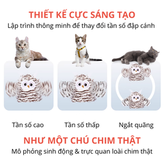 Đồ chơi cảm biến tự động hình chim cú mèo FOFOS