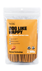 Que Thịt Sấy cho chó Dog Like Happy Jerky 100g