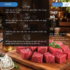 PATE GÓI CATIDEA 35G_THỊT BÒ + KHOAI MỠ + DẦU NHUYỄN THỂ