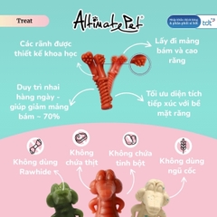 Gặm sạch răng thơm miệng Cá sấu vị Bạc hà 150g