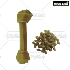 MON AMI CHEWIE - 10 XƯƠNG NƠ BẰNG DA BÒ 7,5cm