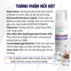 Sữa tắm chó mèo khô Ecopets 100ml