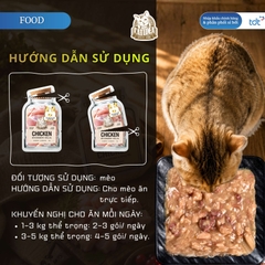 PATE GÓI CATIDEA 35G_THỊT CÚT + LÒNG ĐỎ TRỨNG + DẦU NHUYỄN THỂ