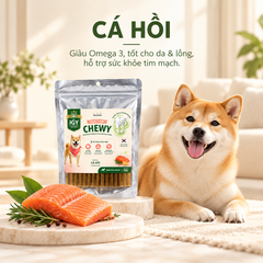Que gặm sạch răng Dental stick Dog Like Chewy 80g