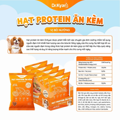 Hạt Protein Ăn Kèm cho Chó Dr.Kyan vị bò nướng
