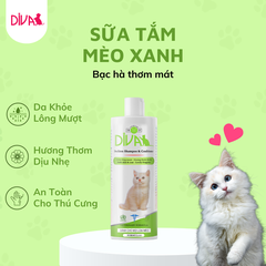 Sữa tắm mèo DIVA xanh lá 400ml