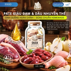 PATE GÓI CATIDEA 35G_THỊT VỊT + LÊ + DẦU NHUYỄN THỂ