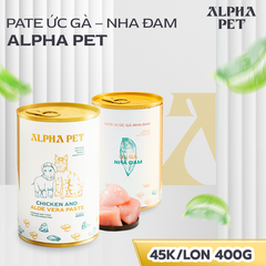 Pate Alpha Pet lon 400g