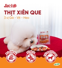 Thịt xiên que 3 vị: Gà, Vịt, Heo