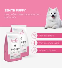 Thức ăn hạt mềm cho chó con - Zenith Puppy 1.2kg